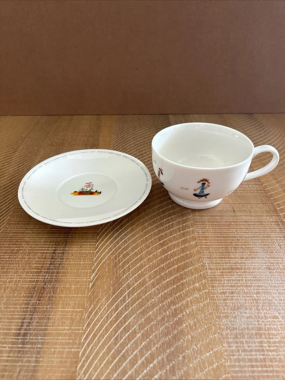 Anne Of Green Gables Canadian World Tea Cup And Saucer Japan